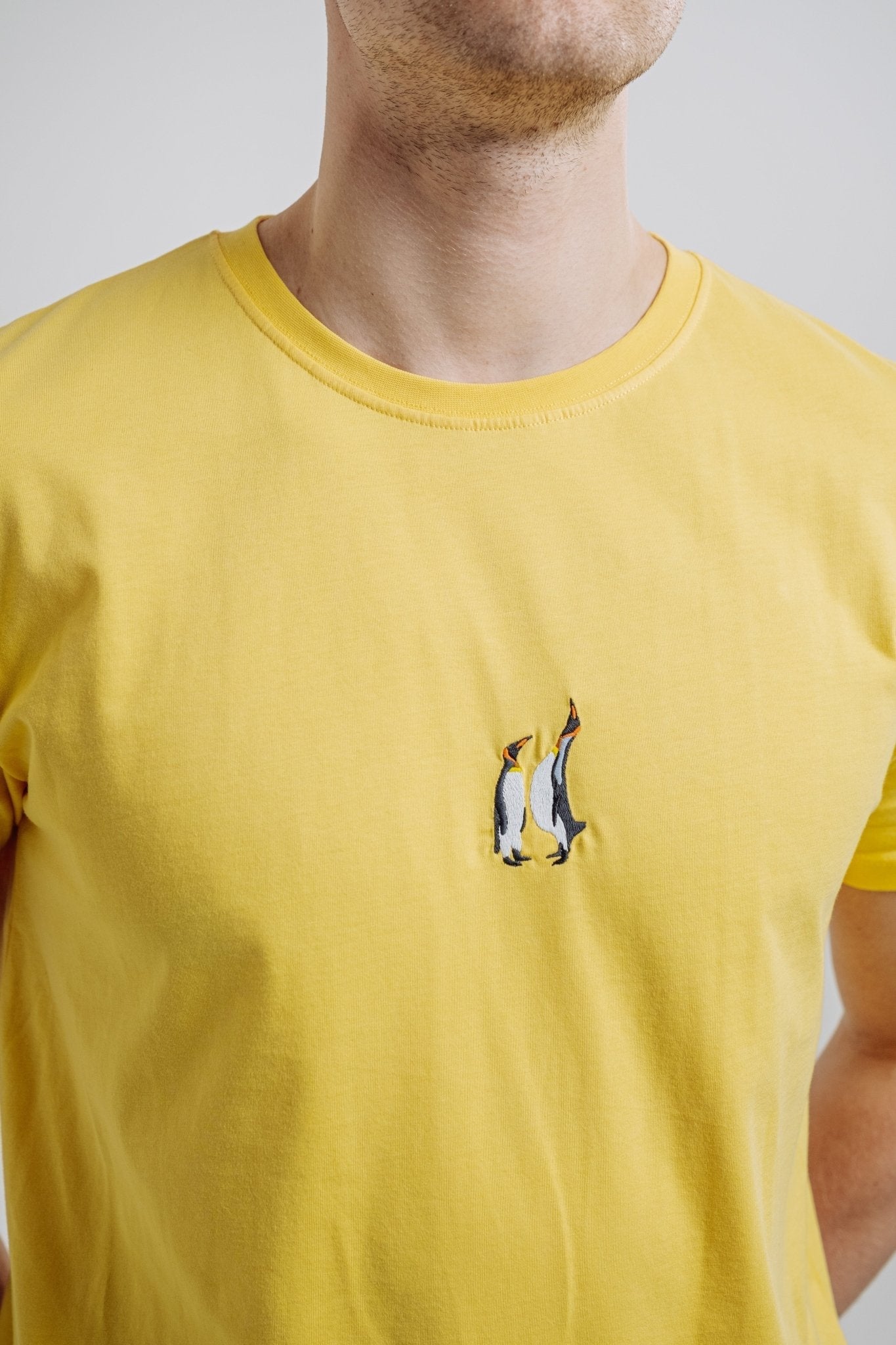 Unisex Yellow Emperor Penguin T Shirt