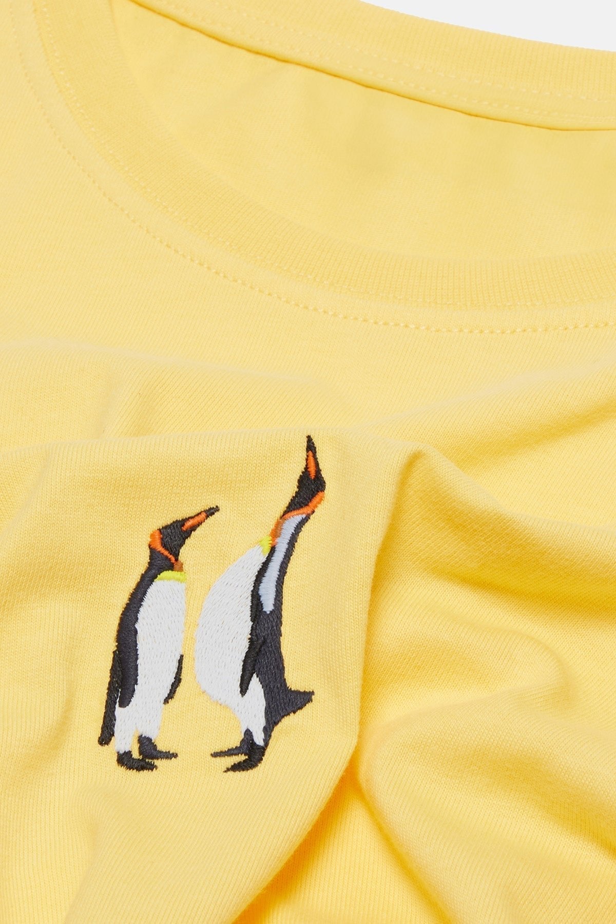Unisex Yellow Emperor Penguin T Shirt