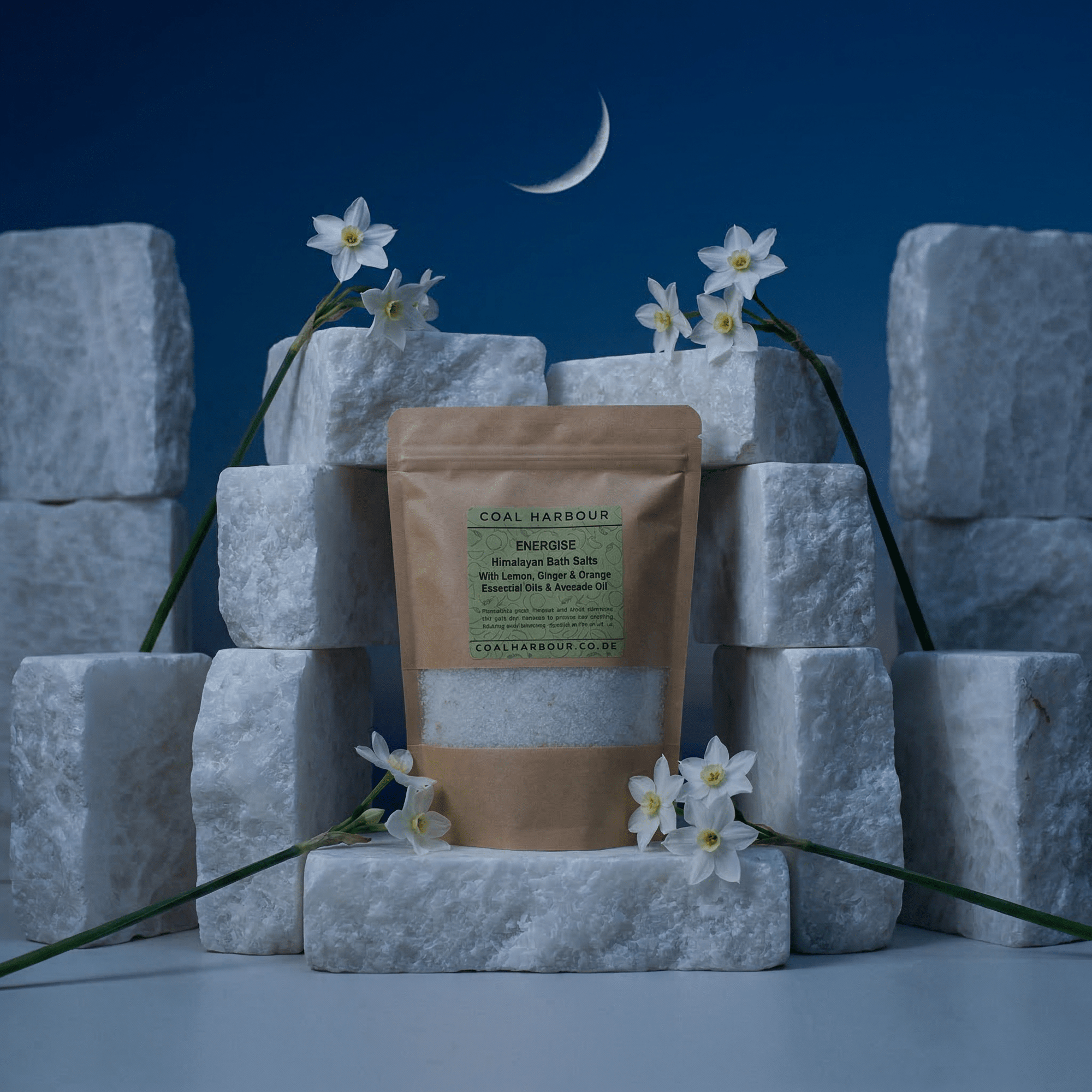 Energise: Himalayan Bath Salt Blend 500g