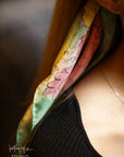 English Bloom Silk Scarf