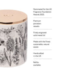 Glorious Gardens, England Candle, 300g