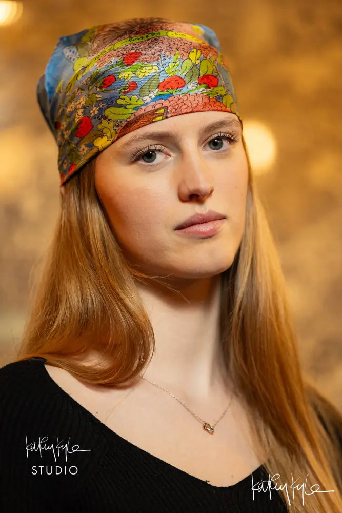 English Summer Silk Scarf