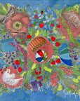English Summer Silk Scarf