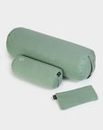 Yoga Studio Organic Meditation Bolster & Eye Pillow Set - Relax