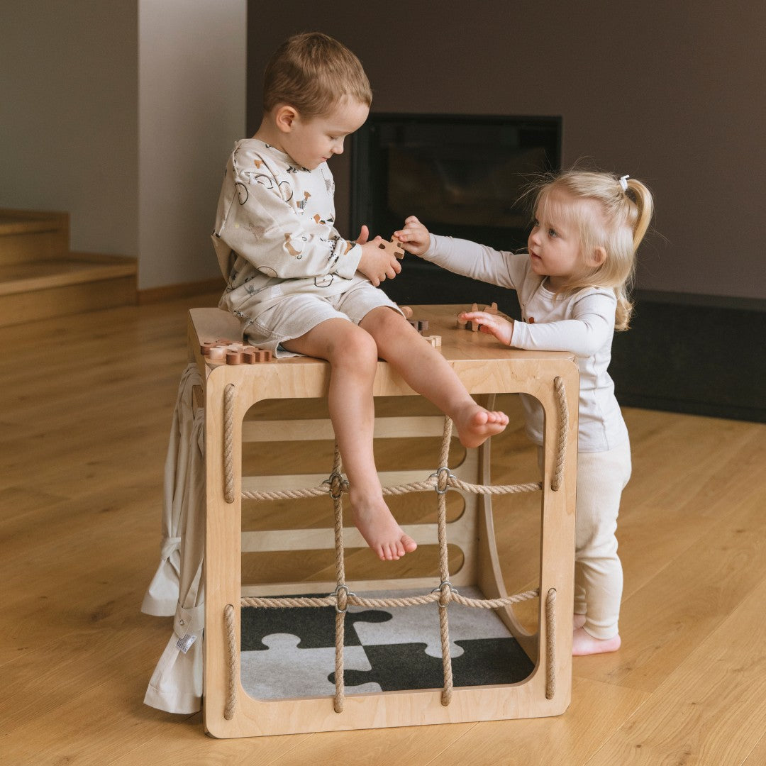 Felt Puzzle Playmat for Endless Adventures - Handmade, Eco-Friendly &amp; Child-Safe by Ette Tete at www.brixbailey.com