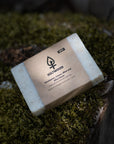 Eucalyptus Lemon Mint and Olive Stone Natural Soap Bar (With Grit)