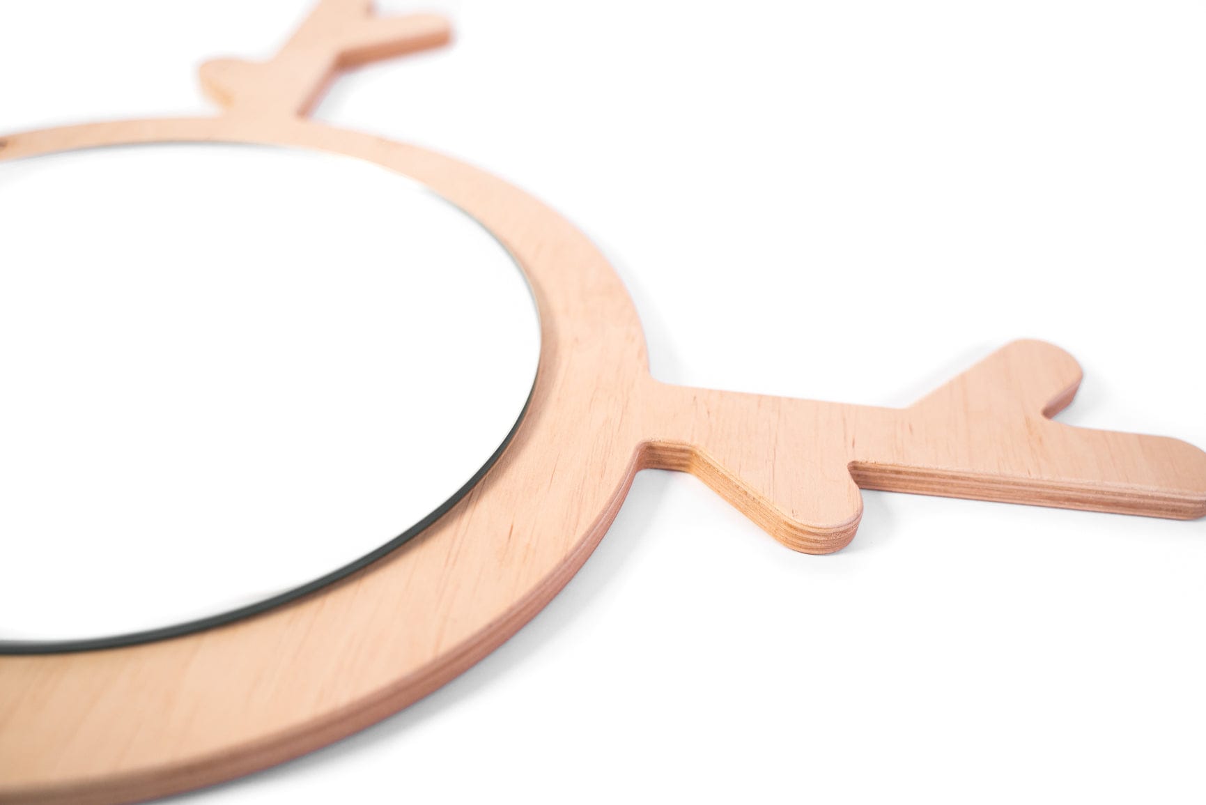 Children&#39;s Mirror in Four Playful Shapes