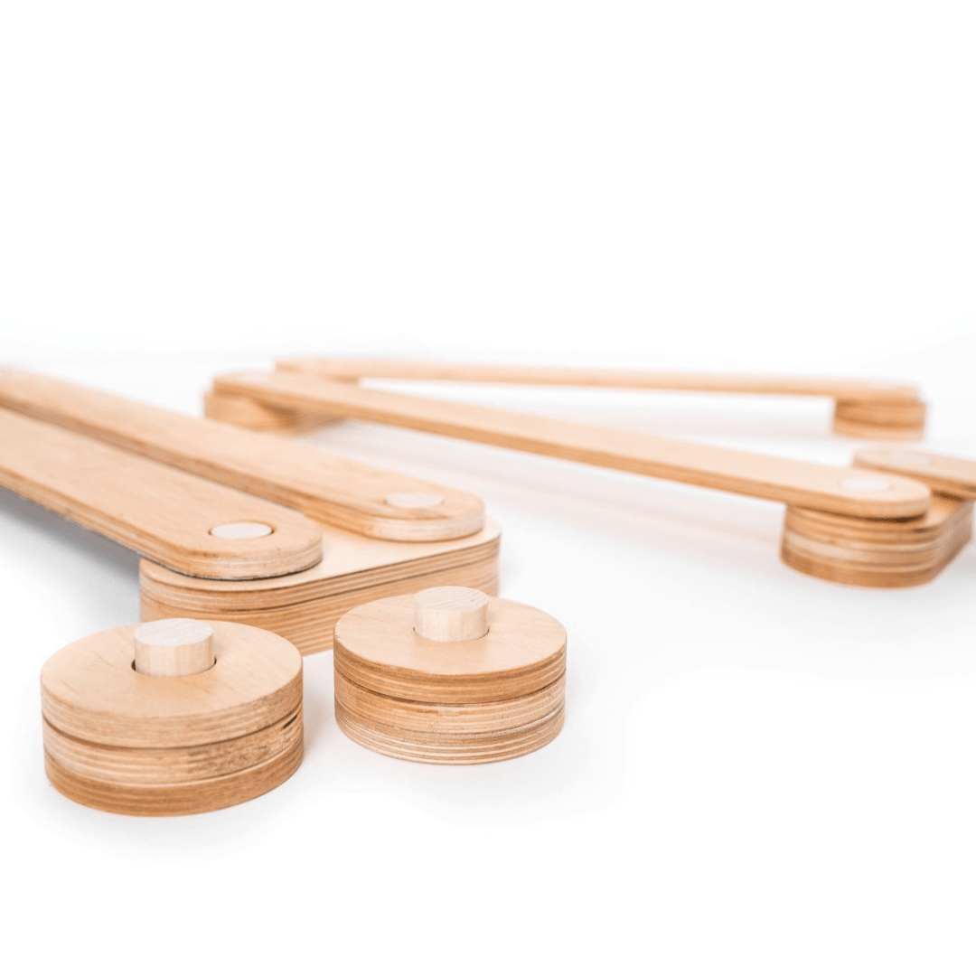 Wooden Balance Beams for Kids – Enhance Coordination &amp; Creativity by Ewart Woods at www.brixbailey.com