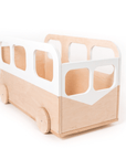Kids Toy Storage Box Bus With Wheels