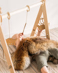Eco-Friendly Wooden Baby Gym – Viking Themed Playset by Ewart Woods at www.brixbailey.com