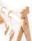Viking-Themed Wooden Baby Gym – Safe & Fun Development Toy by Ewart Woods at www.brixbailey.com