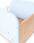 Kids Whale Toy Storage Box with Wheels