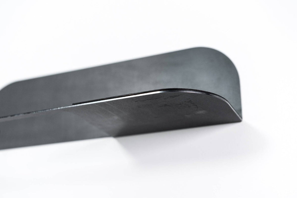 Steel &amp; Wood Towel Rack - Waxed Steel
