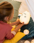 Lucky Catnight Lamp – Soft, Colorful & Child-Safe Night Light by Rabbit & Friends at brixbailey.com