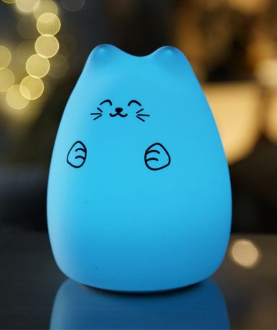 Lucky Catnight Lamp – Soft, Colorful &amp; Safe for Kids by Rabbit &amp; Friends at brixbailey.com