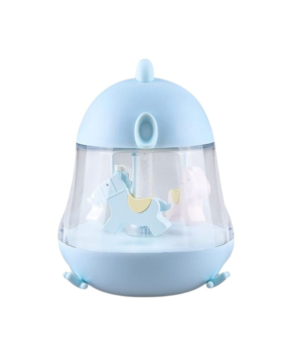 Carousel Night Lamp with Music Box – Soothing &amp; Colorful by Rabbit &amp; Friends at brixbailey.com