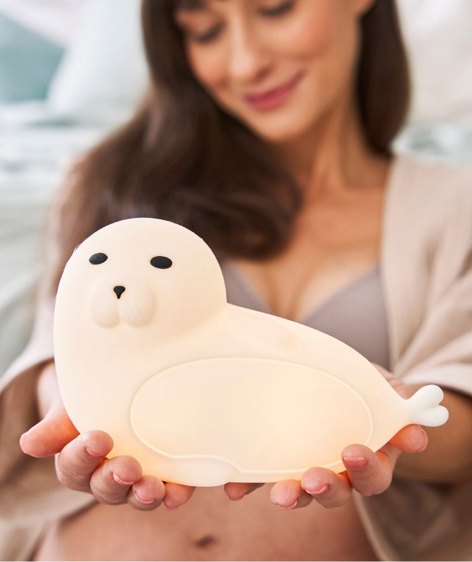 Cute SEAL Night Lamp for Kids – Safe &amp; Multicolor LED Light by Rabbit &amp; Friends at brixbailey.com