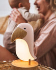 Bird Night Lamp with Bluetooth Speaker for Kids – Safe & Soothing Light by Rabbit & Friends at brixbailey.com
