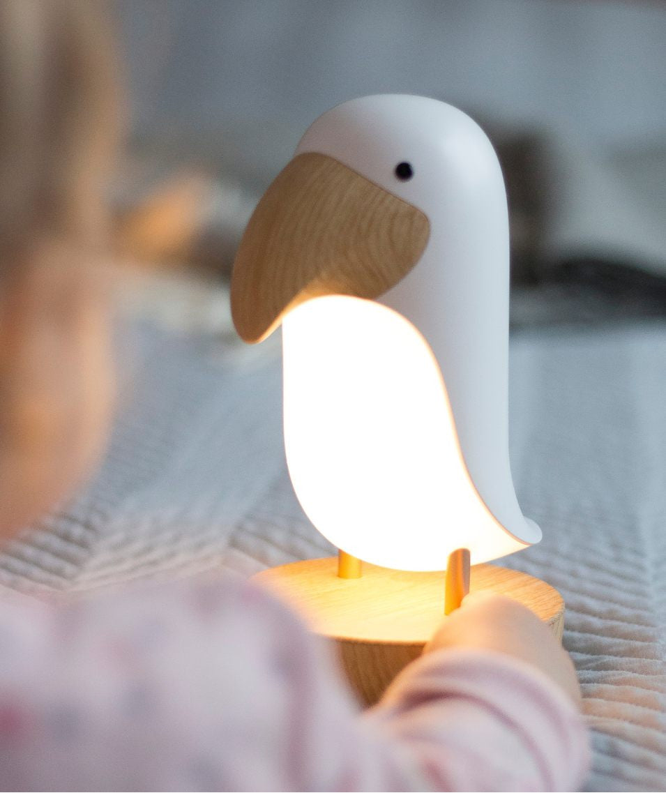 Bird Night Lamp with Speaker – Soothing Light &amp; Music for Kids by Rabbit &amp; Friends at brixbailey.com