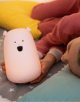Big Teddy Bear Night Lamp – Safe, Soft LED Light with Remote Control by Rabbit & Friends at brixbailey.com