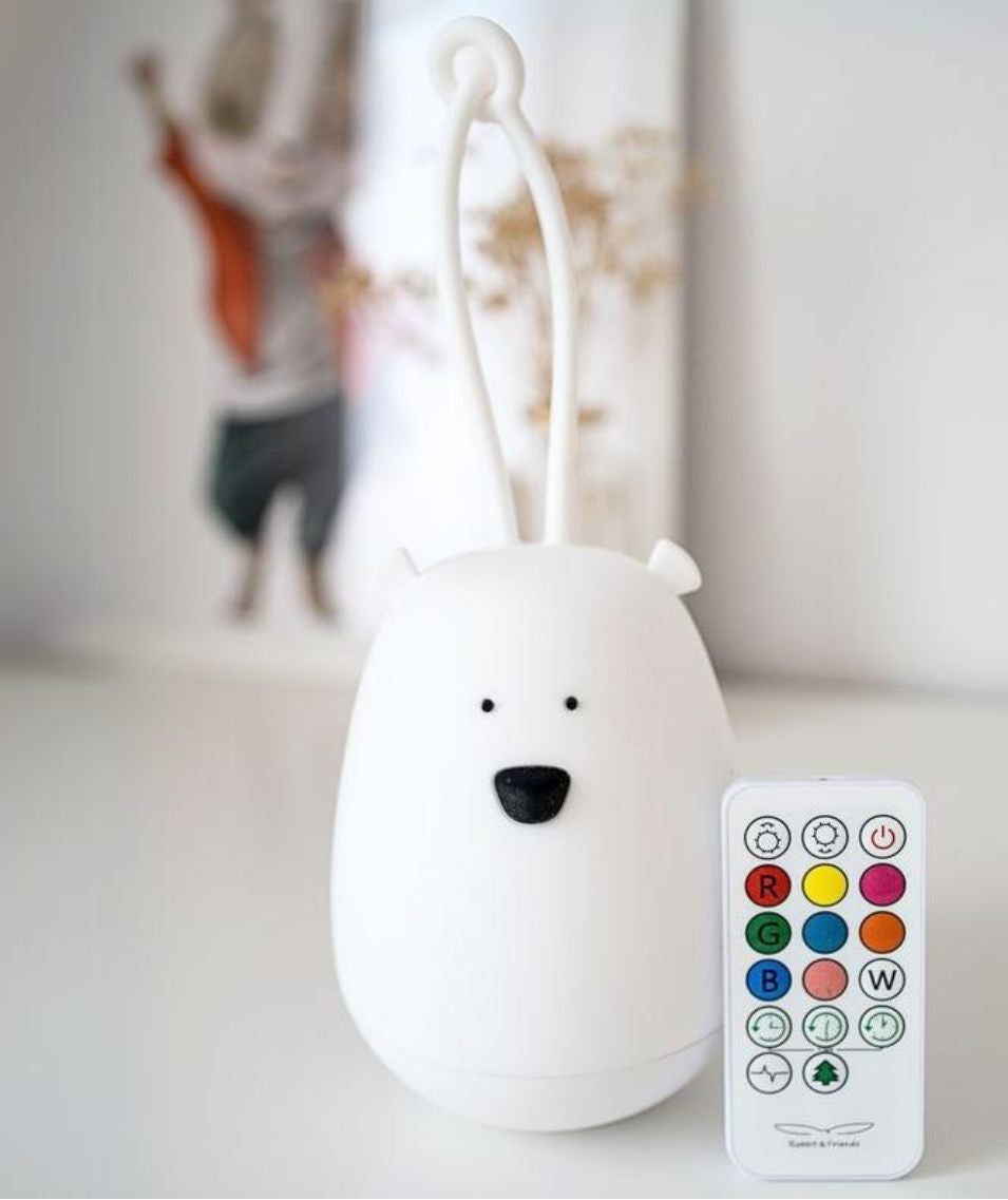 Award-Winning Rabbit &amp; Friends Night Light – Safe &amp; Multicolor by Rabbit &amp; Friends at brixbailey.com