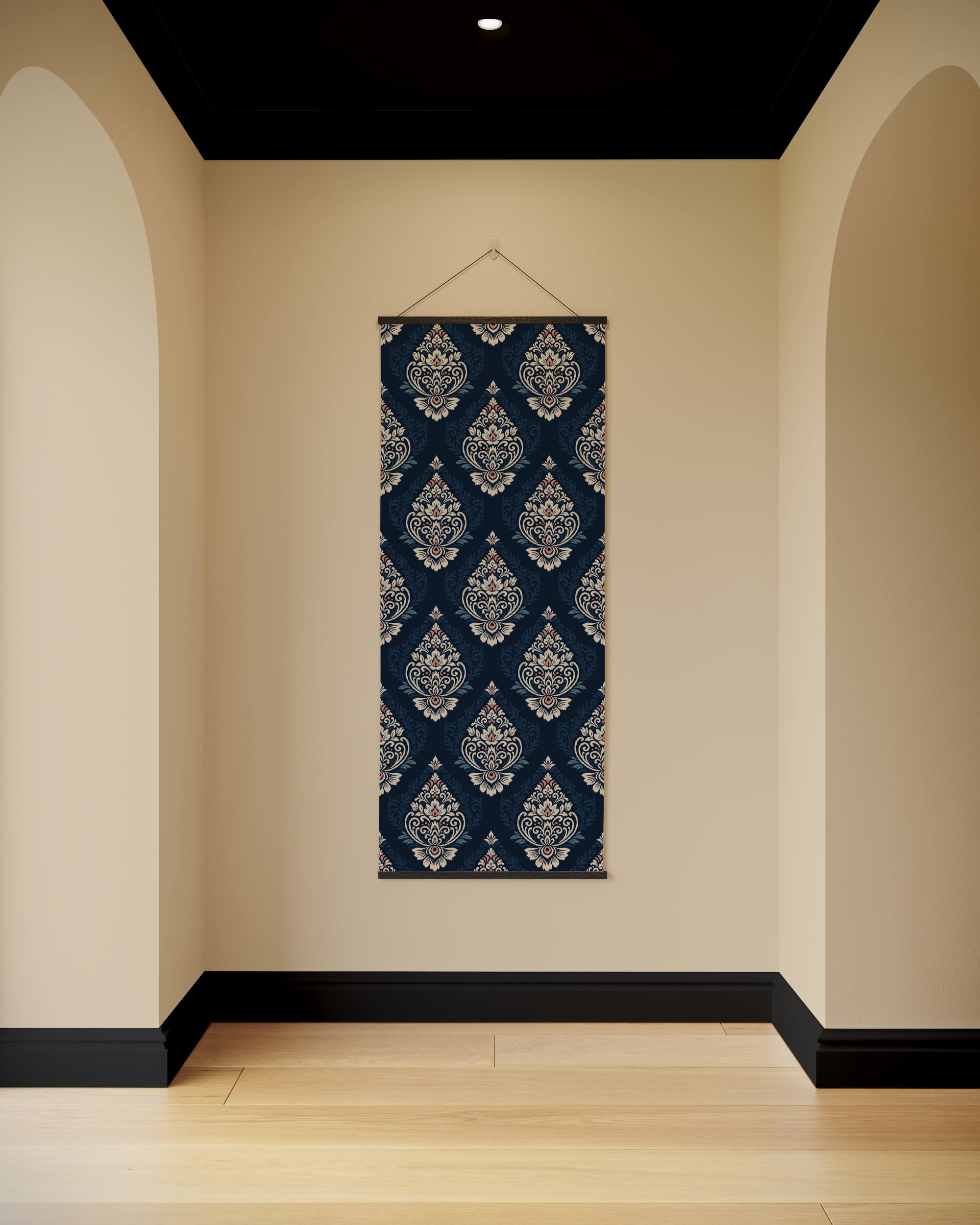Damask Medallion Tapestry