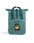 Wire Haired Dachshund Roll-Top Backpack – Small Dog, Big Adventure!