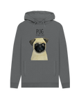 Pug or Snorty Potato? Men's Hoodie – Cozy, Funny, & Pug-tastic!