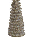 Mini Beige Cedar Tree with Star Topper