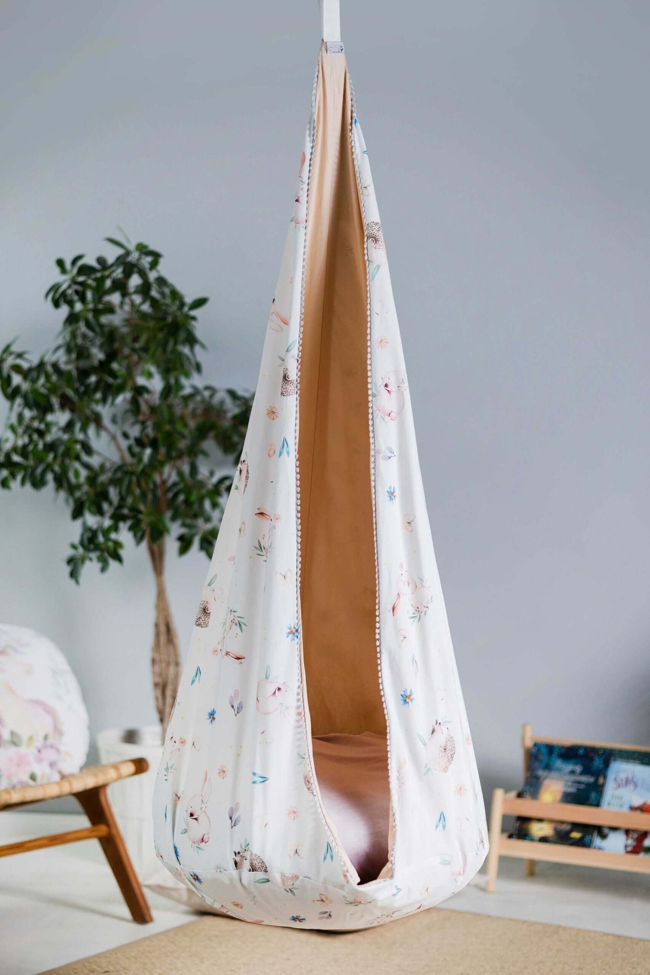 Cozy Kids Cocoon Hammock – Soft, Safe &amp; Fun for Indoor/Outdoor by Sówka at brixbailey.com