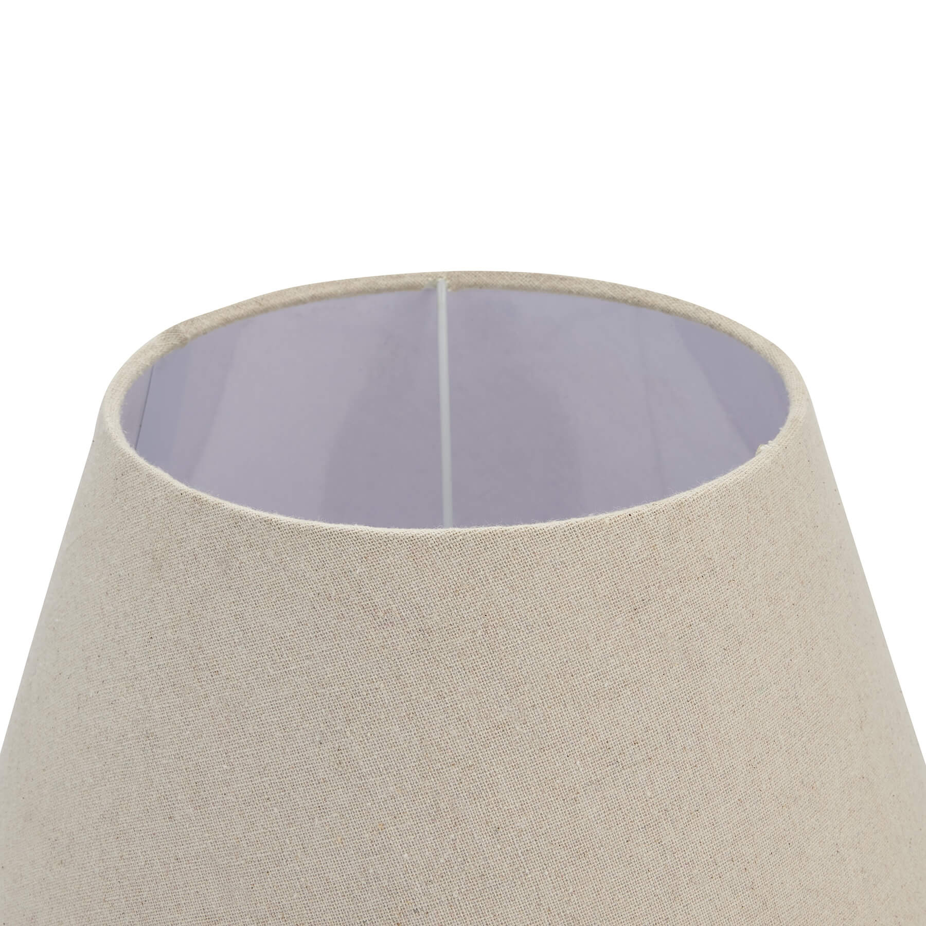 Wooden Base Linen Table Lamp