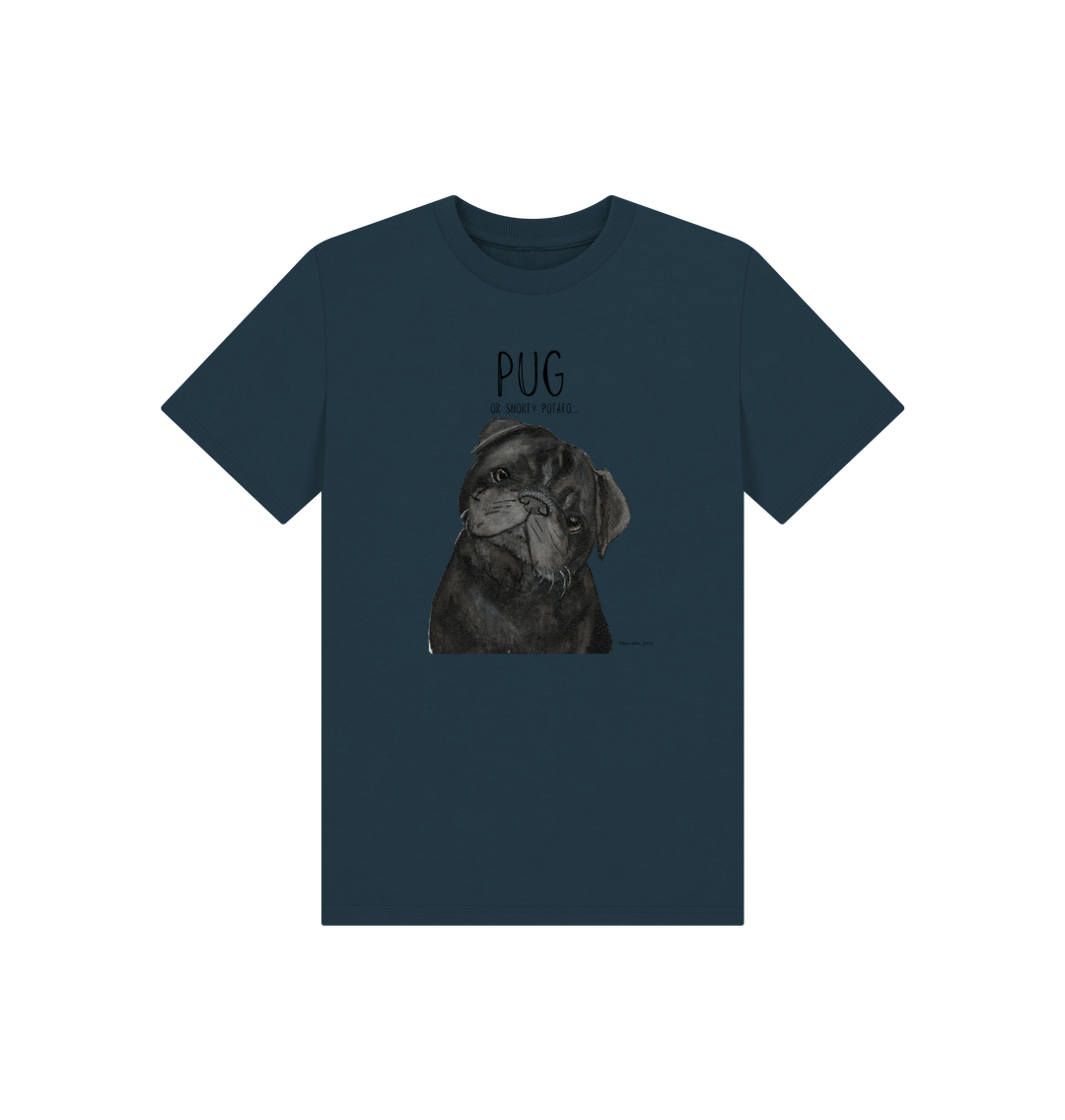 Pug Life Kids Tee – Snorts, Snoozes &amp; Style!