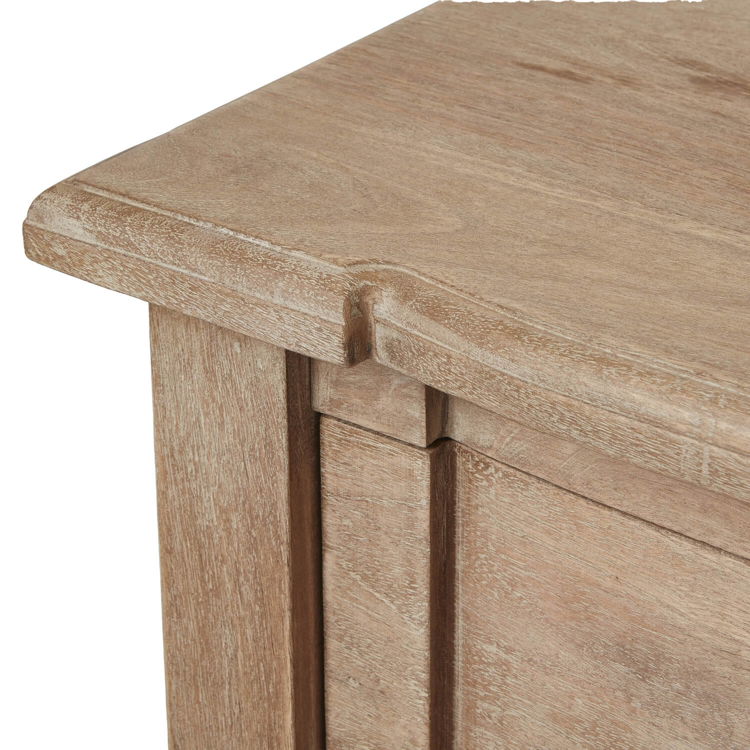 Three Drawer Console Table with French Style Storage
