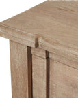 Three Drawer Console Table with French Style Storage