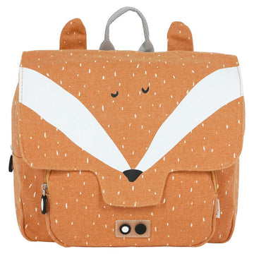 Kids Cotton Backpack with Chest Strap & Water Repellent Coating