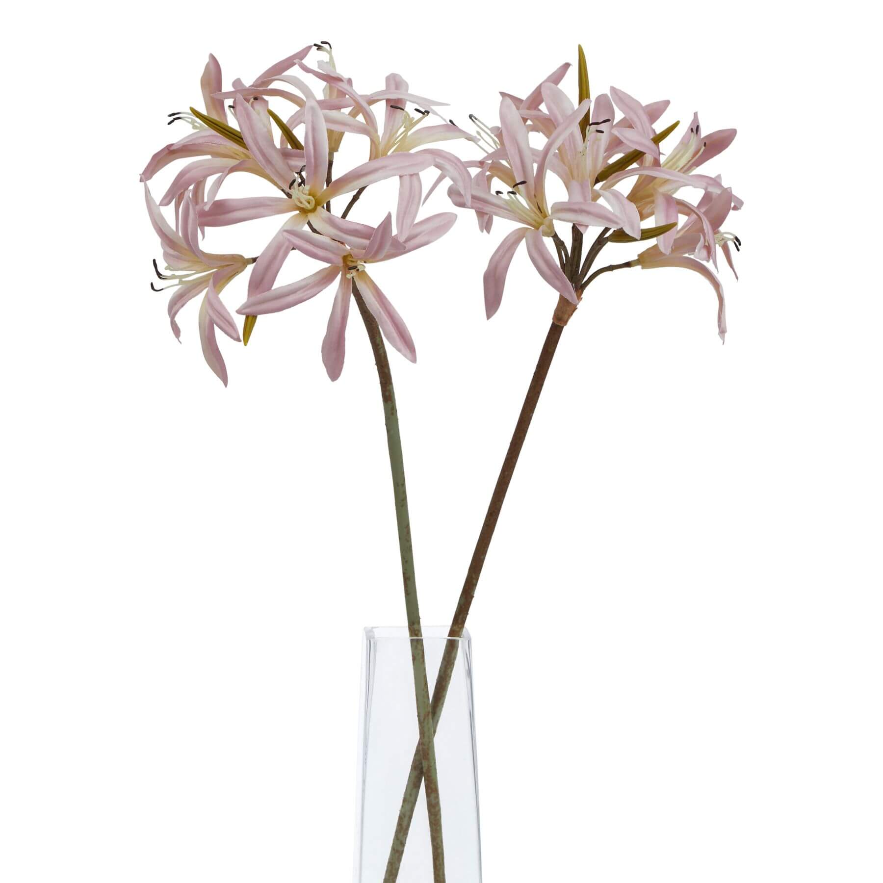 Pink Lily Stem Faux Flower