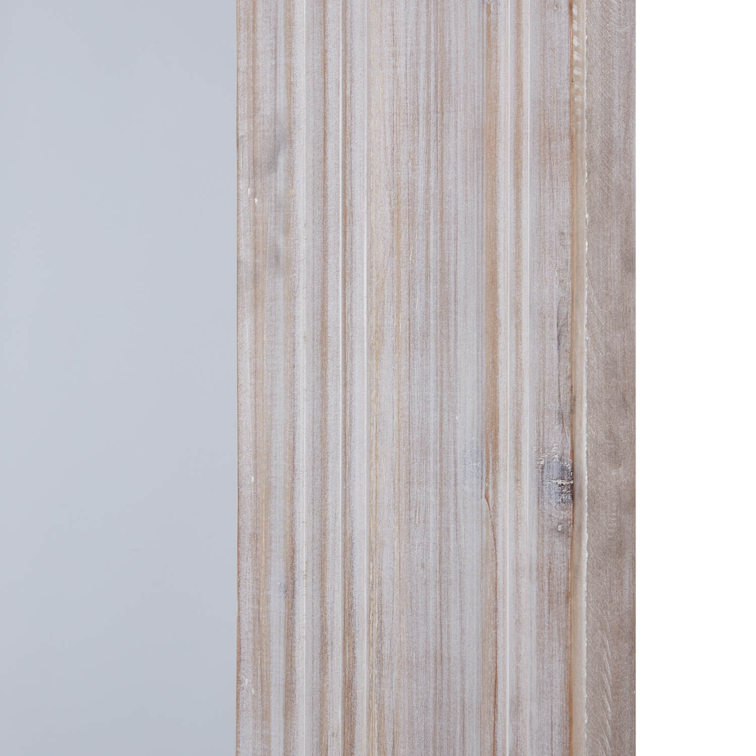 Timeless Elegant White Washed Harewood Mirror | Large Decor