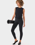 Tavi Crop Side Tie Women's Tank Top