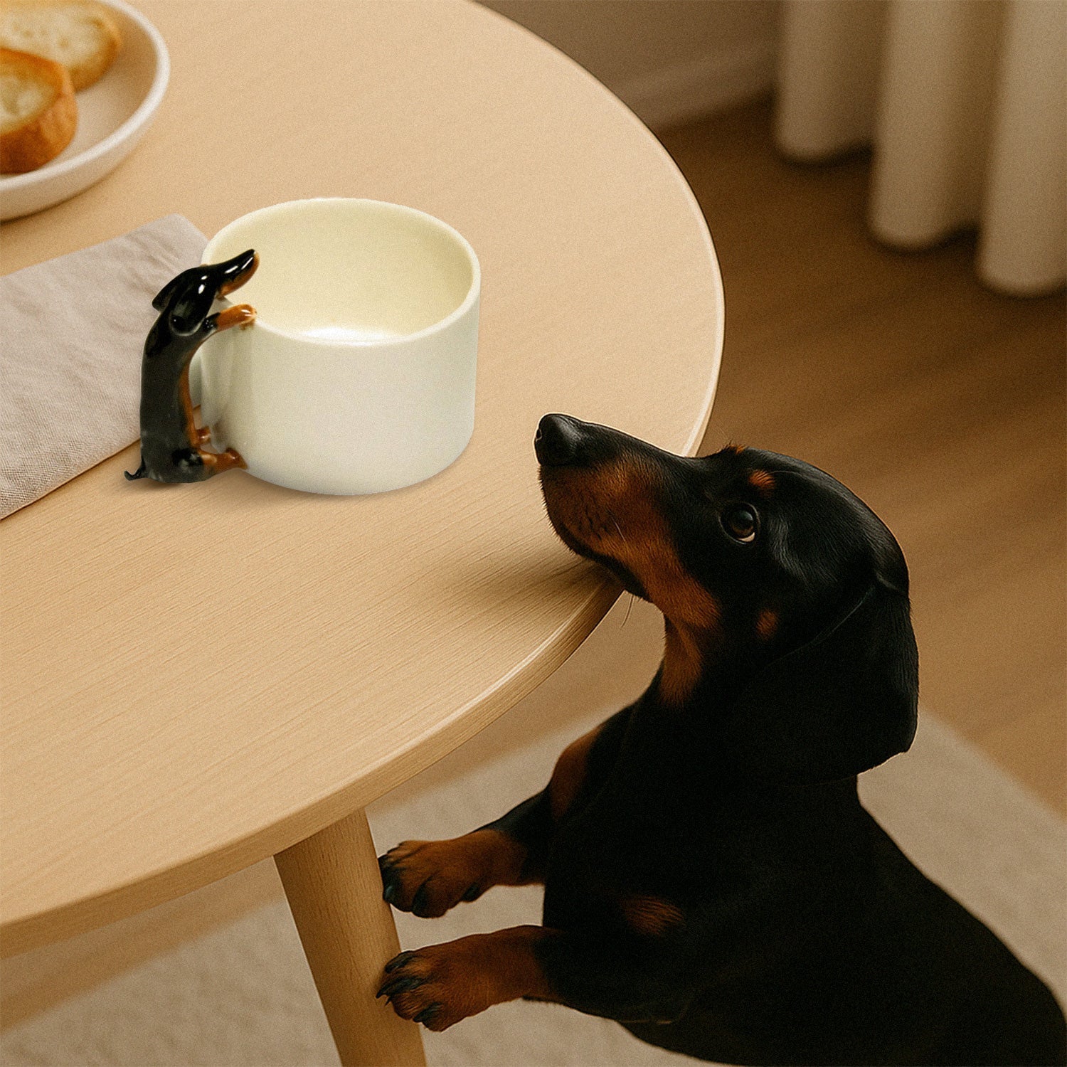 Dog Mug with Pet Handle