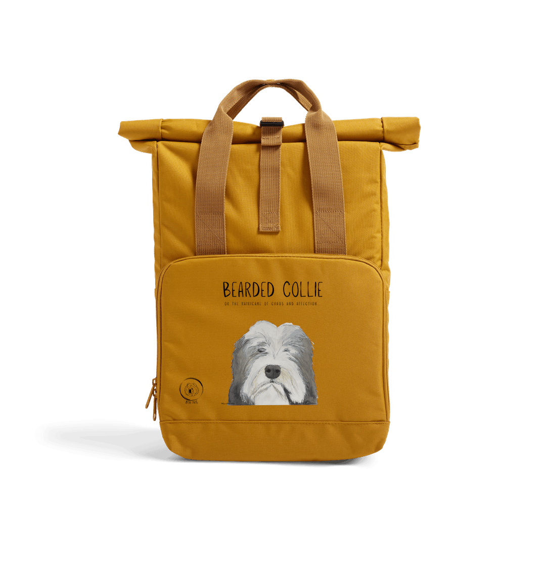 Pack It Like a Hairicane: Bearded Collie Chaos Backpack