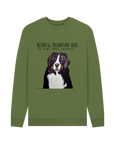 Get Cozy with Your Giant Furry Therapist – Bernese Mountain Dog Sweatshirt!