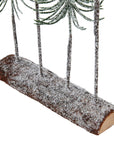 Snowy Spindle Tree Set A Woodland Touch of Winter Whimsy