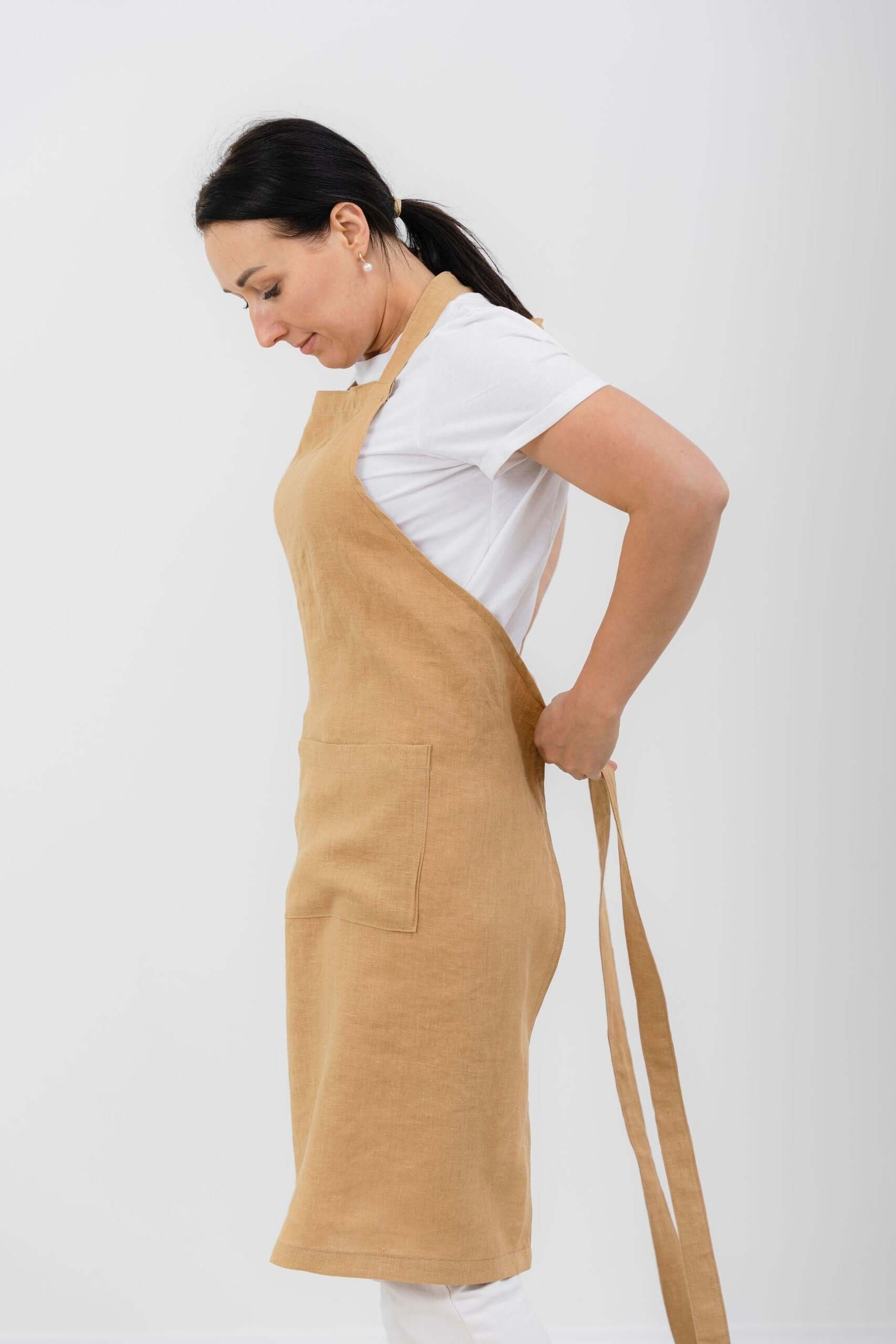 Classic Heavyweight Linen Apron