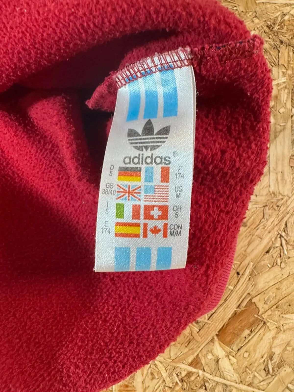 Original 90s Vintage Adidas Jumper Sweater Sweatshirt Men’s Medium