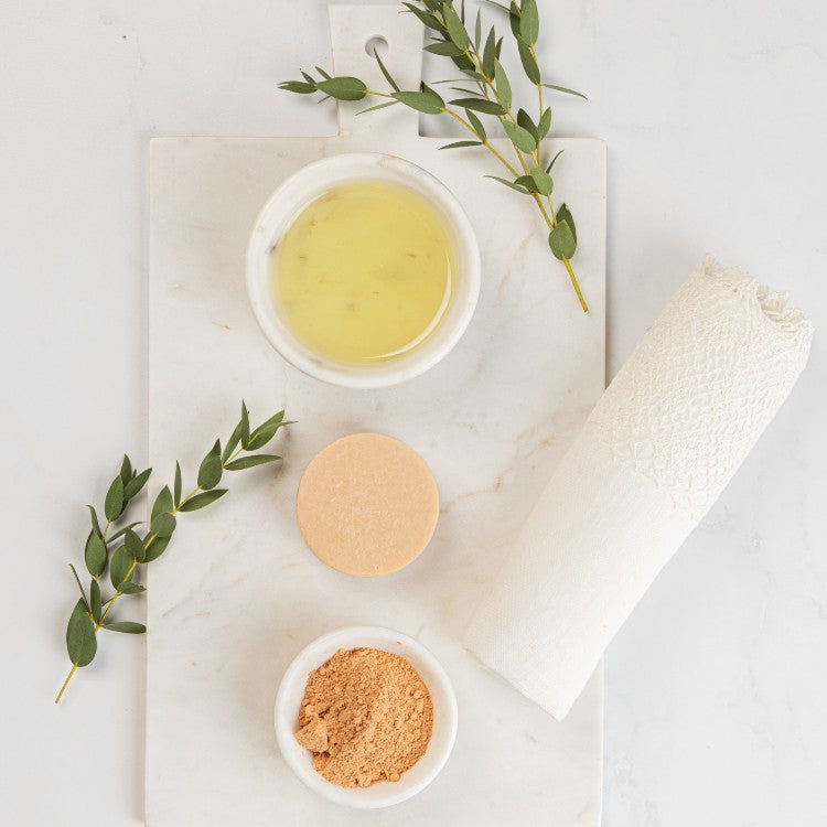 Natural Face Cleanser Bar with Pink Clay 50g