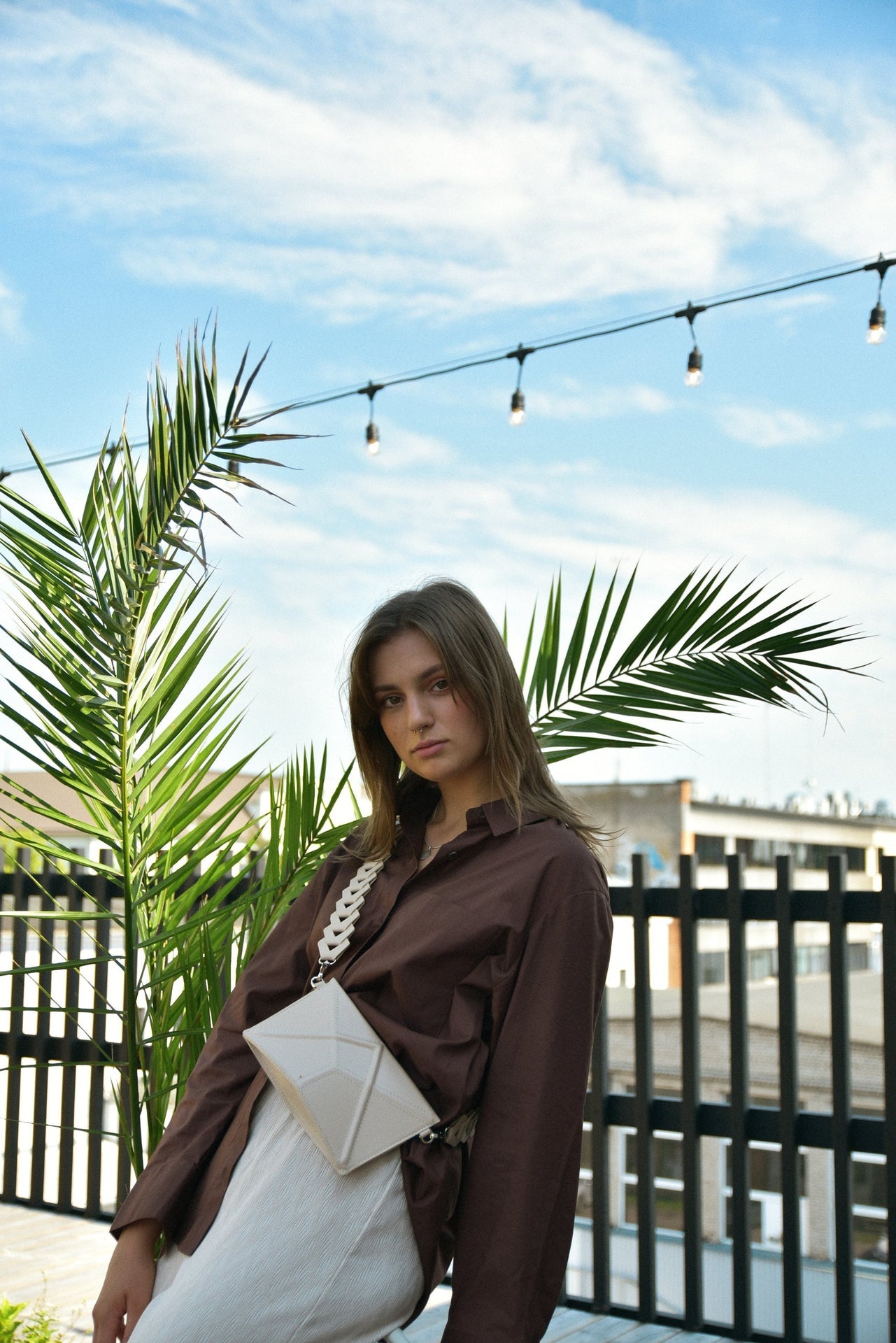 Facet Clutch Bag by Gerda Retter - Premium Leather, Handcrafted in Estonia by Gerda Retter Design at www.brixbailey.com