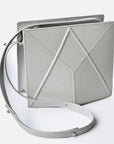 Handcrafted FACET Shoulder Bag – Quality Spanish Leather by Gerda Retter Design at www.brixbailey.com