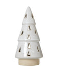 Elegant White Ceramic LED Tree | Modern Glow Decor