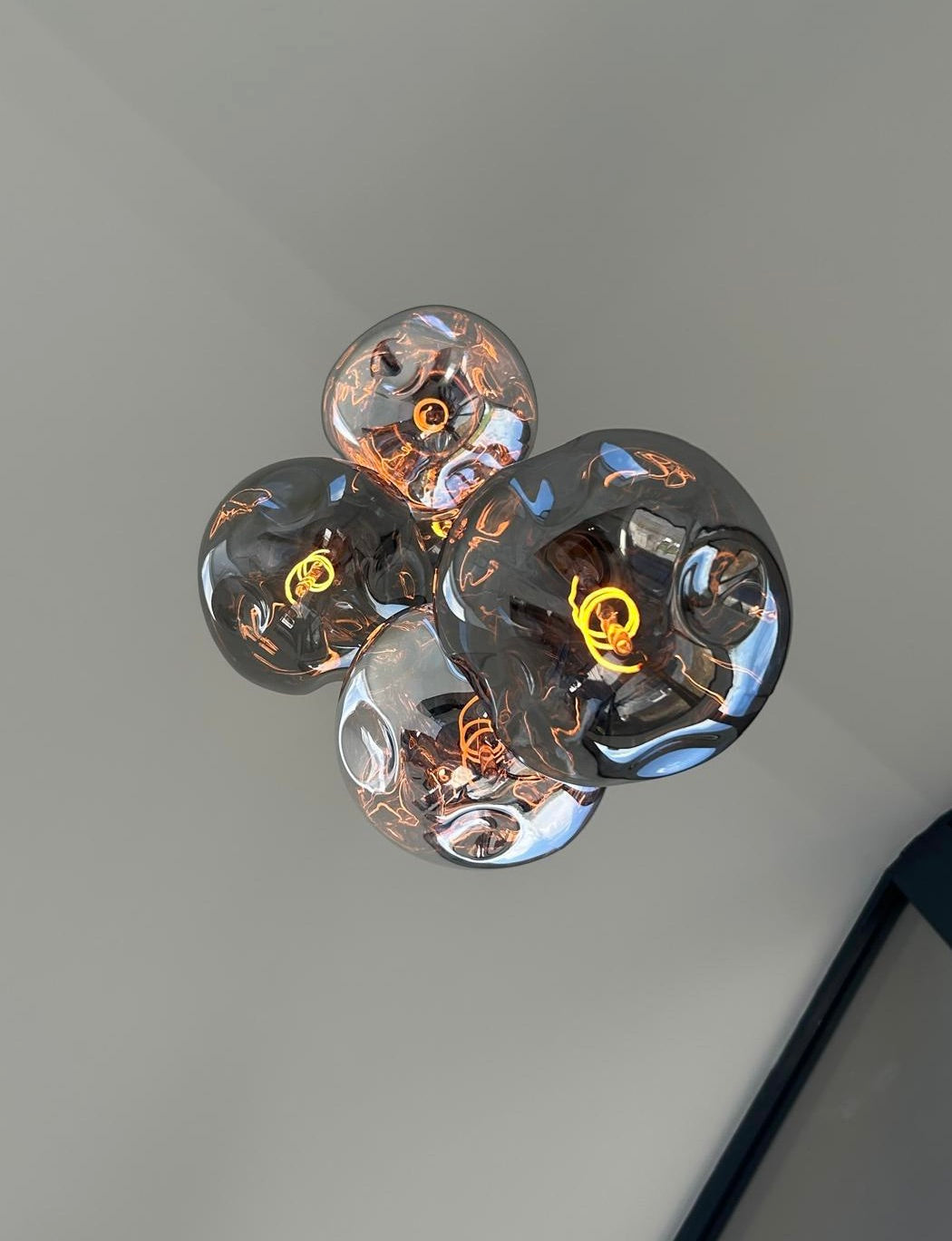 5 Light Cluster Evo Pendant Chandelier | Stairwell &amp; High Ceiling Lighting UK