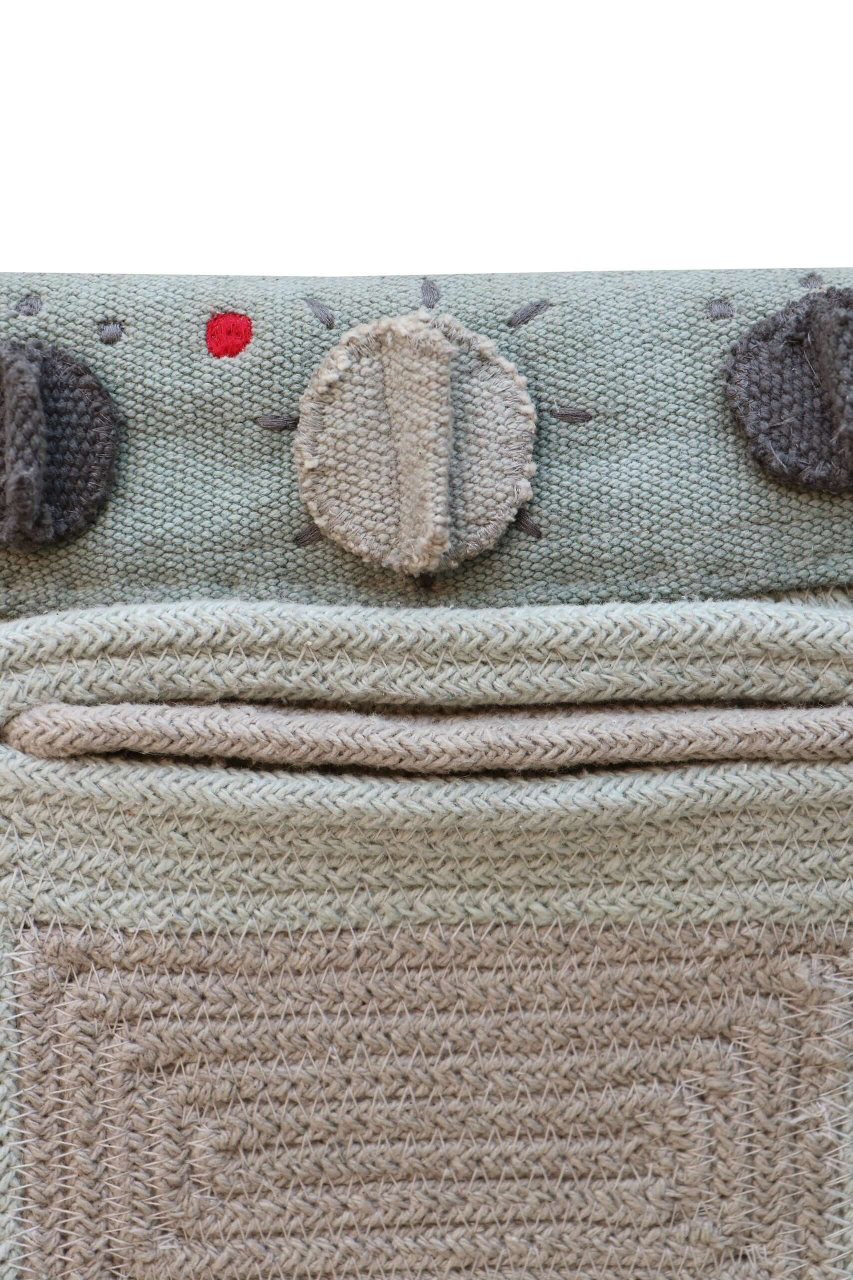 Cotton Play Stove and Toy Storage Basket for Kids